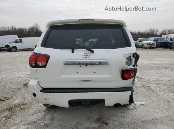 5TDDY5G15JS160928 2018 TOYOTA SEQUOIA Белый Вид сзади