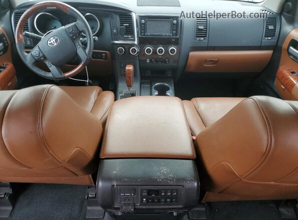 5TDDY5G15JS160928 2018 TOYOTA SEQUOIA Белый Вид панели приборов