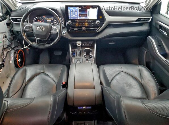 5TDDZRBH0LS024041 2020 TOYOTA LIMITED White Widok deski rozdzielczej
