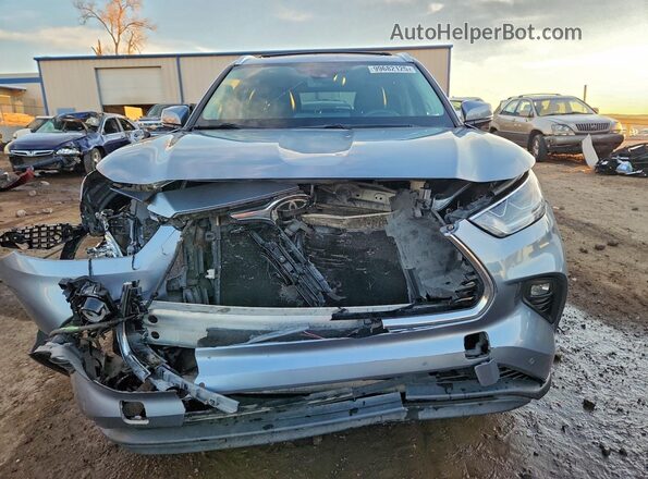 5TDDZRBH7LS020164 2020 TOYOTA LIMITED Blue Front view