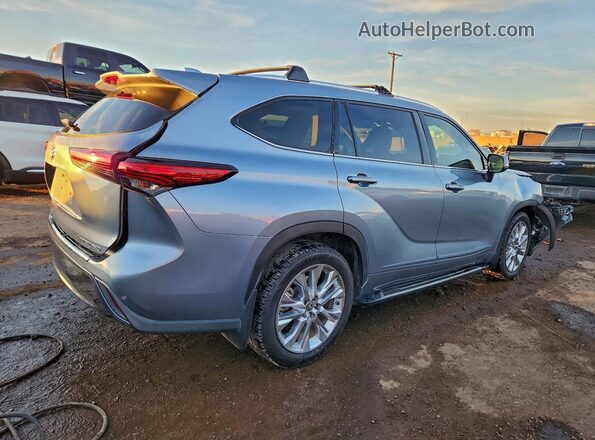 5TDDZRBH7LS020164 2020 TOYOTA LIMITED Blue Rear right