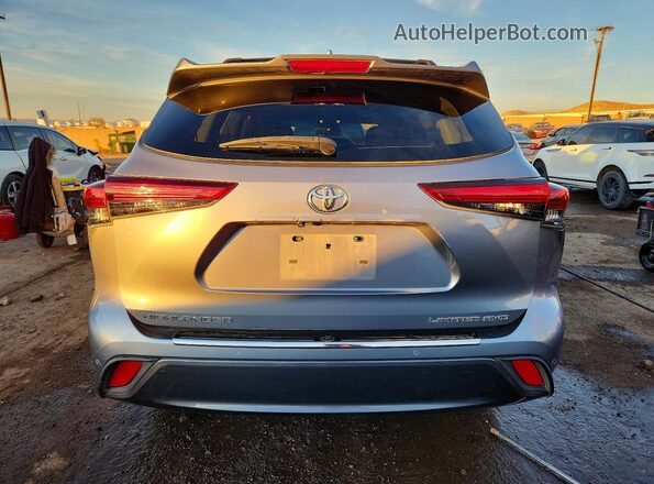 5TDDZRBH7LS020164 2020 TOYOTA LIMITED Blue Rear view