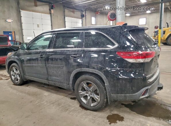 5TDDZRFH7JS883649 2018 TOYOTA LIMITED Black Задня ліва чверть