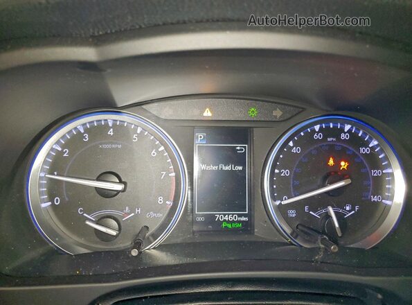 5TDDZRFH7JS883649 2018 TOYOTA LIMITED Black Вид щитка приладів