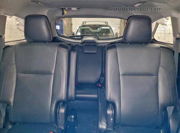5TDDZRFH7JS883649 2018 TOYOTA LIMITED Black Вид задніх сидінь