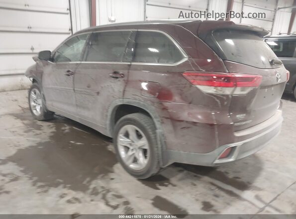 5TDDZRFH9HS468813 2017 TOYOTA LIMITED Red Հետևի ձախ