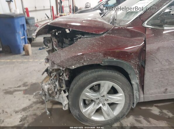 5TDDZRFH9HS468813 2017 TOYOTA LIMITED Red Դիմացի տեսք