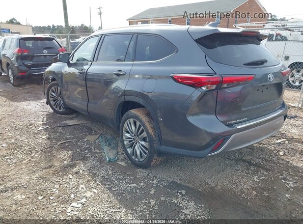 5TDEBRCH9LS011165 2020 TOYOTA HIGHLANDER HYBRID Gray 