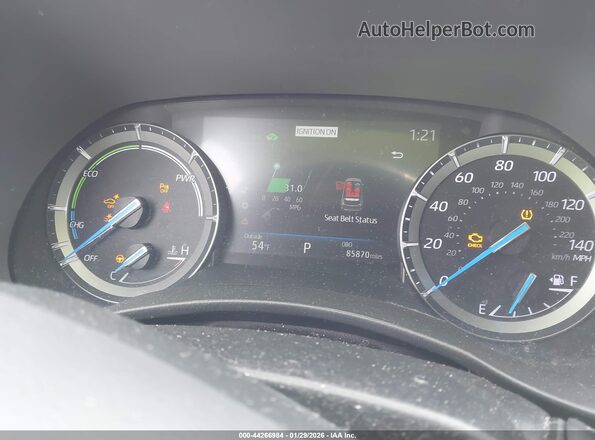 5TDEBRCH9LS011165 2020 TOYOTA HIGHLANDER HYBRID Gray 