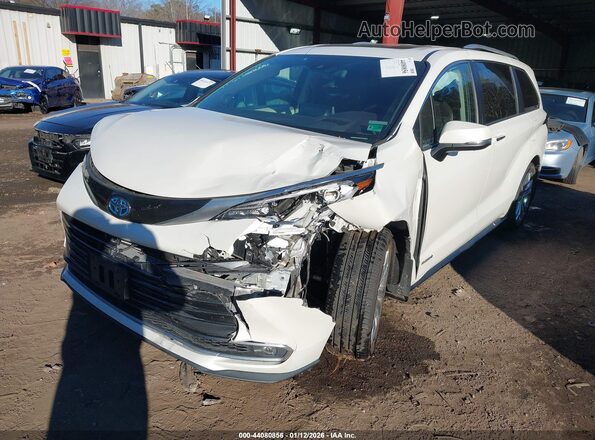 5TDERKEC8MS008585 2021 TOYOTA SIENNA White Przód lewy
