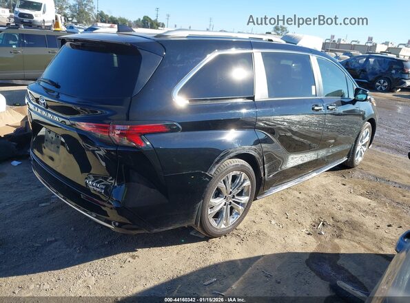 5TDERKEC8PS170771 2023 TOYOTA SIENNA Черный Задняя правая четверть