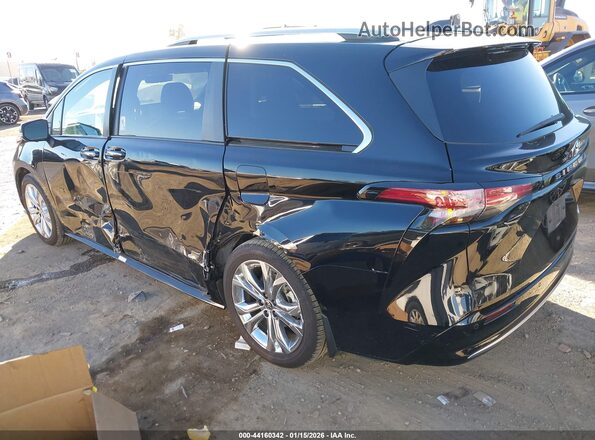 5TDERKEC8PS170771 2023 TOYOTA SIENNA Черный Задняя левая четверть