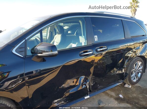 5TDERKEC8PS170771 2023 TOYOTA SIENNA Черный Вид спереди