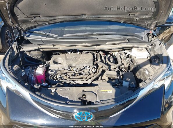 5TDERKEC8PS170771 2023 TOYOTA SIENNA Черный Вид сзади