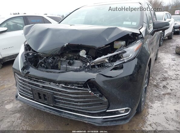 5TDESKFC4SS218651 2025 TOYOTA SIENNA Black Widok z przodu