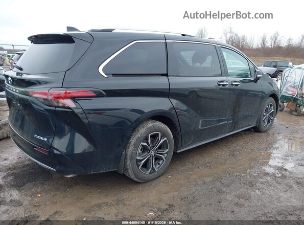 5TDESKFC4SS218651 2025 TOYOTA SIENNA Black Tył prawy
