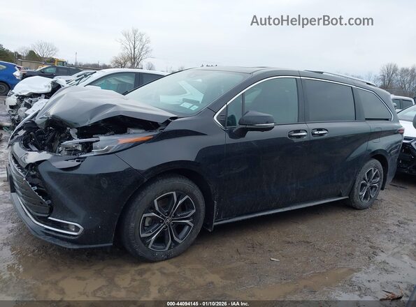 5TDESKFC4SS218651 2025 TOYOTA SIENNA Black Widok wnętrza 360 stopni