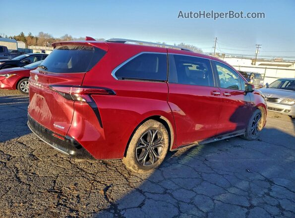 5TDESKFC5SS154569 2025 TOYOTA LIMITED Red Հետևի աջ