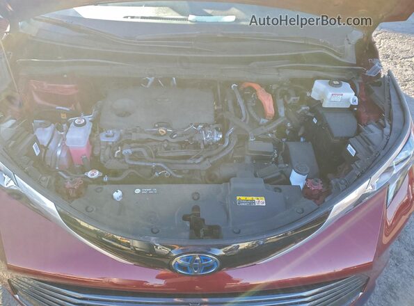 5TDESKFC5SS154569 2025 TOYOTA LIMITED Red Շարժիչի բաժամունքի տեսք