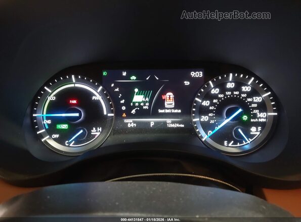 5TDFARAH0MS004908 2021 TOYOTA HIGHLANDER HYBRID Черный Вид задних сидений