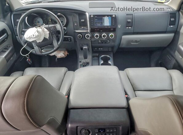 5TDFY5B18MS186637 2021 TOYOTA LIMITED Gray Առջևի վահանակի տեսք