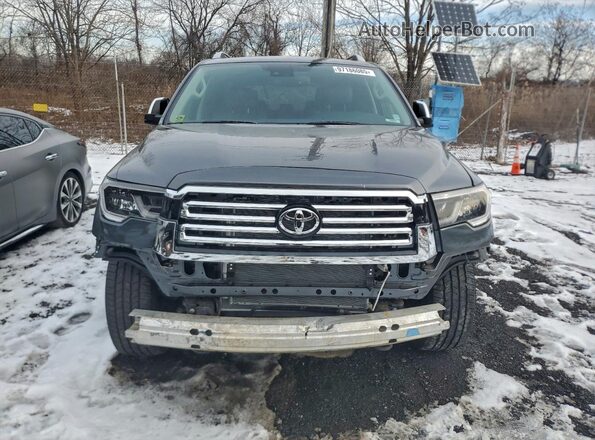 5TDFY5B18MS186637 2021 TOYOTA LIMITED Gray Դիմացի տեսք