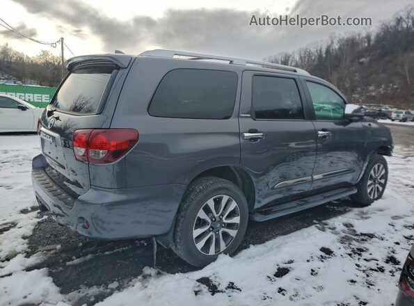5TDFY5B18MS186637 2021 TOYOTA LIMITED Gray Հետևի աջ