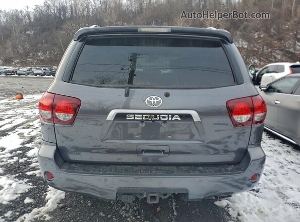 5TDFY5B18MS186637 2021 TOYOTA LIMITED Gray Հետևի տեսք