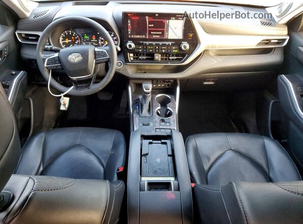 5TDFZRAH3MS073634 2021 TOYOTA HIGHLANDER Charcoal 