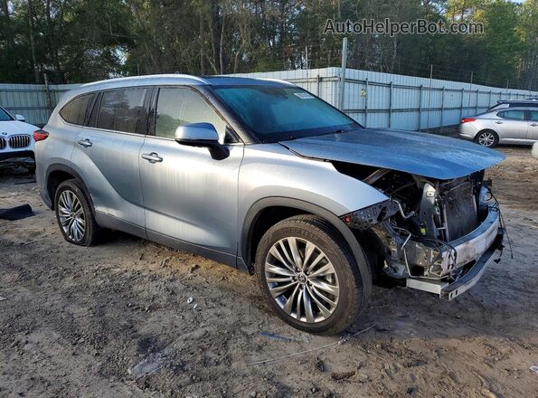 5TDFZRAH3MS073634 2021 TOYOTA HIGHLANDER Charcoal 