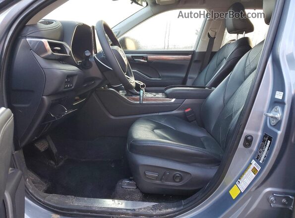5TDFZRAH3MS073634 2021 TOYOTA HIGHLANDER Charcoal 
