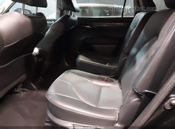 5TDFZRBH3MS149447 2021 TOYOTA HIGHLANDER Black Widok naklejki z numerem VIN