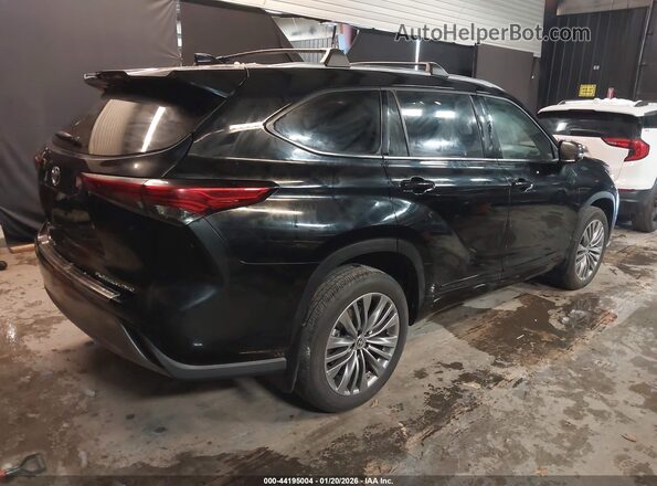 5TDFZRBH3MS149447 2021 TOYOTA HIGHLANDER Black Tył prawy