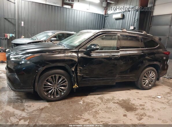 5TDFZRBH3MS149447 2021 TOYOTA HIGHLANDER Black Widok wnętrza 360 stopni