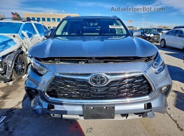 5TDFZRBH5NS183455 2022 TOYOTA HIGHLANDER Silver წინა ხედი