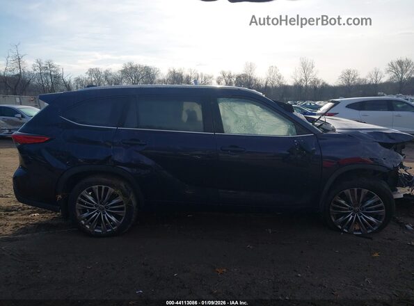 5TDFZRBH9MS126402 2021 TOYOTA HIGHLANDER Blue 