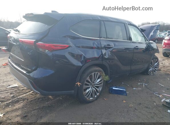 5TDFZRBH9MS126402 2021 TOYOTA HIGHLANDER Blue 