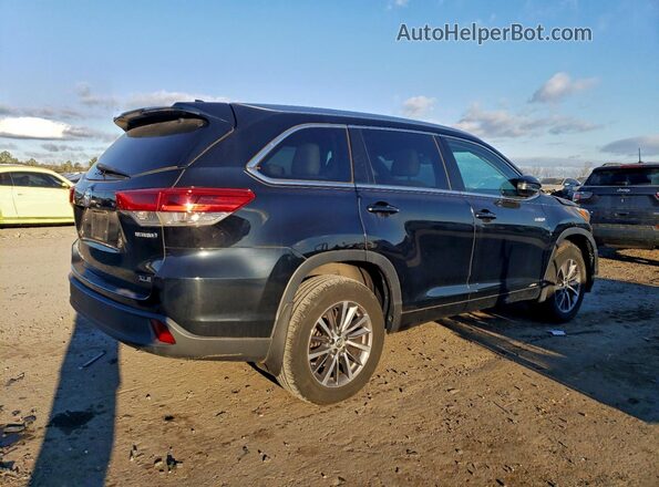 5TDJGRFH0HS033784 2017 TOYOTA HIGHLANDER HYBRID Black 