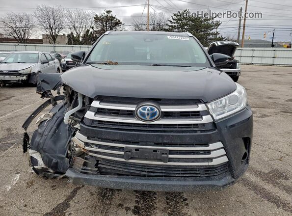 5TDJGRFHXHS034540 2017 TOYOTA HIGHLANDER HYBRID Черный 