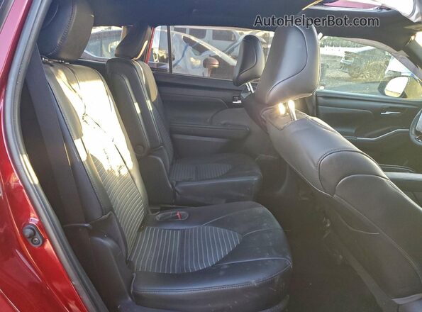 5TDJZRAH9MS034511 2021 TOYOTA HIGHLANDER Красный 