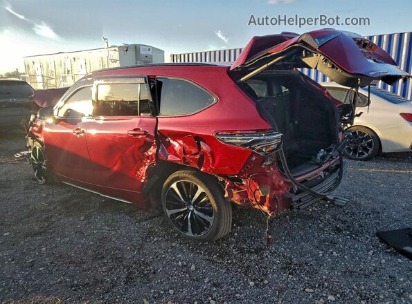 5TDJZRAH9MS034511 2021 TOYOTA HIGHLANDER Красный 