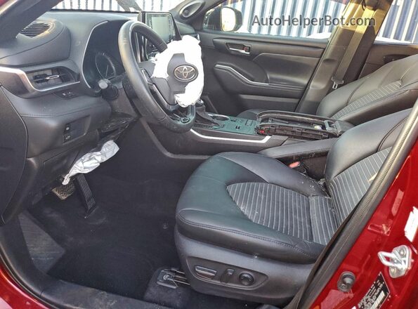 5TDJZRAH9MS034511 2021 TOYOTA HIGHLANDER Красный 