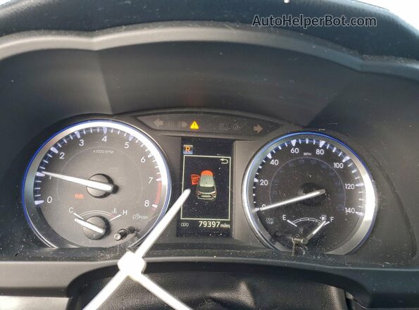 5TDJZRFH0JS819715 2018 TOYOTA HIGHLANDER Silver Вид щитка приладів