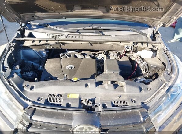 5TDJZRFH4HS398687 2017 TOYOTA HIGHLANDER Серый Вид сзади