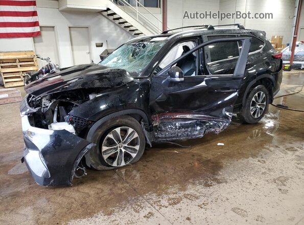 5TDKDRBH1PS021340 2023 TOYOTA HIGHLANDER Black 