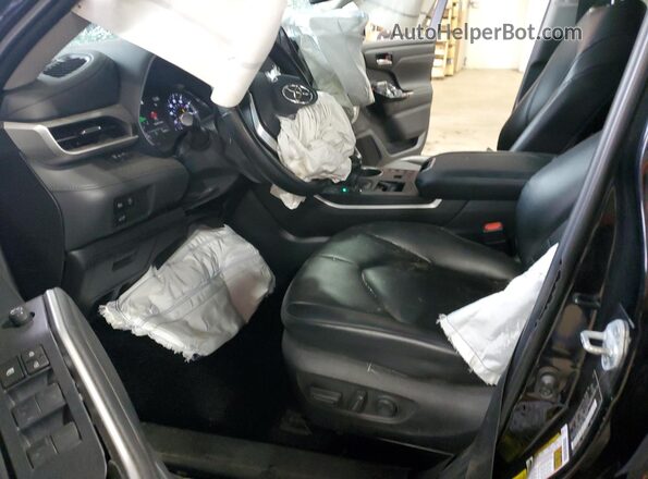 5TDKDRBH1PS021340 2023 TOYOTA HIGHLANDER Black 