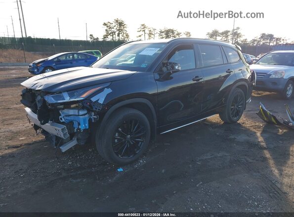 5TDKDRBH4SS583841 2025 TOYOTA HIGHLANDER Black Przód lewy