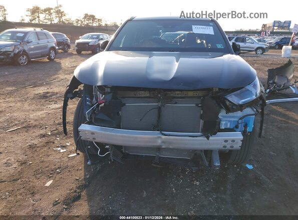 5TDKDRBH4SS583841 2025 TOYOTA HIGHLANDER Black Widok zestawu wskaźników