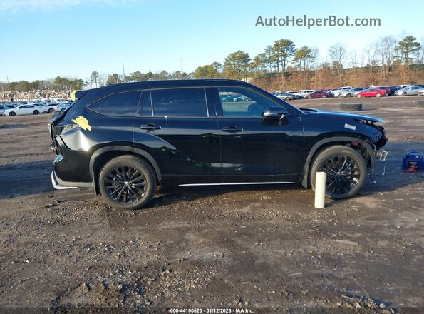 5TDKDRBH4SS583841 2025 TOYOTA HIGHLANDER Black Widok wnętrza z tyłu