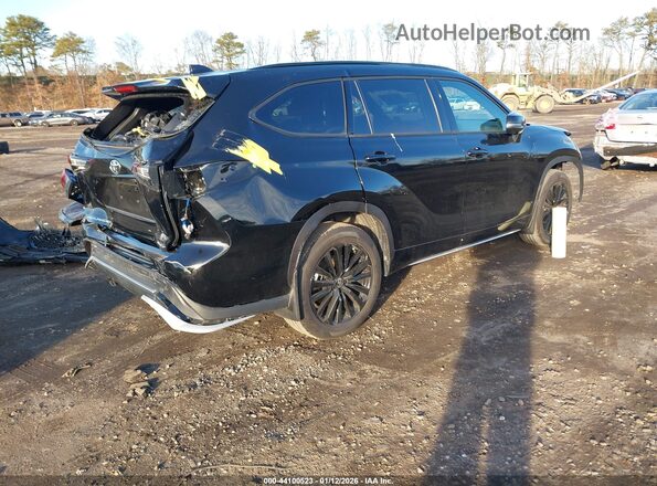 5TDKDRBH4SS583841 2025 TOYOTA HIGHLANDER Black Tył prawy
